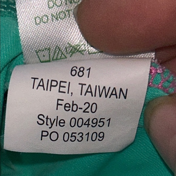 Lilly Pulitzer Luxletic Renay Sunguard Pink Size Large New-$88, UPF 50 - Picture 5 of 8